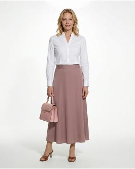 Satinrock mit Seide in  rosenholz von Selected Touch (Bild 2)