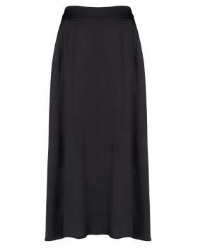 Satinrock mit Seide in  schwarz von Selected Touch (Bild 1)