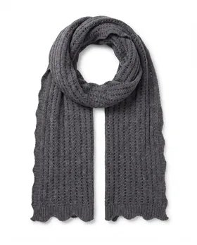 Schal mit Mohair in  grau von RESTART (Bild 2)