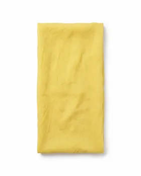 Schlauchtuch Loop mit Seide in  gelb von fashion made in italy (Bild 2)