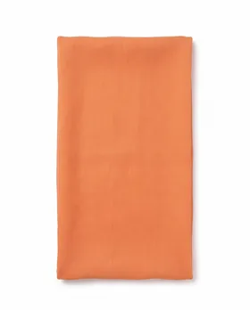 Schlauchtuch Loop mit Seide in  orange von fashion made in italy (Bild 2)