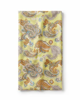 Schlauchtuch mit Paisley Print in  gelb von fashion made in italy (Bild 2)