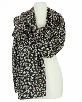 Schultertuch Schal Baumwolle in  schwarz von FASHION (Bild 2)