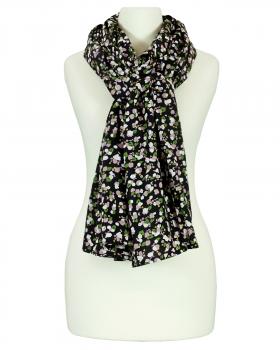 Schultertuch Schal Baumwolle in  schwarz von FASHION (Bild 3)