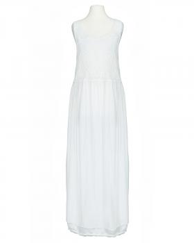 Seidenkleid mit Spitze in  weiss von Spaziodonna (Bild 1)