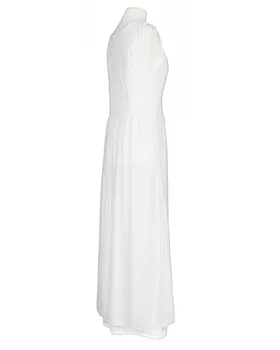 Seidenkleid mit Spitze in  wei� von Spaziodonna (Bild 2)