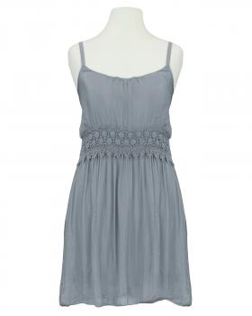 Seidentop mit Spitze in  grau von Diana (Bild 1)