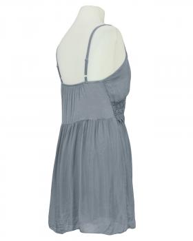 Seidentop mit Spitze in  grau von Diana (Bild 2)