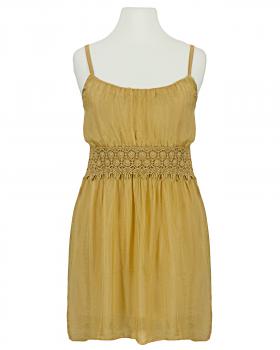 Seidentop mit Spitze in  senf von Diana (Bild 1)