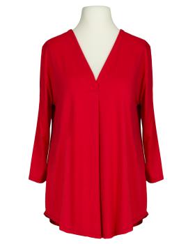 Shirt im Blusenstil in  rot von Made in Italy (Bild 1)