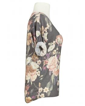 Shirt mit Blumen in  grau von Spaziodonna (Bild 2)