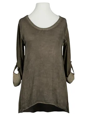Shirt mit Seide in  braun von Spaziodonna (Bild 1)