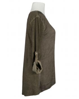 Shirt mit Seide in  braun von Spaziodonna (Bild 2)