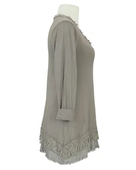 Shirt mit Spitze in  braun von Spaziodonna (Bild 2)
