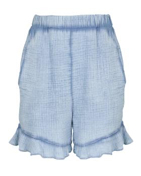 Shorts Musselin in  blau von Selected Touch (Bild 1)