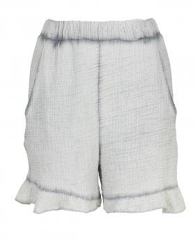 Shorts Musselin in  grau von Selected Touch (Bild 1)