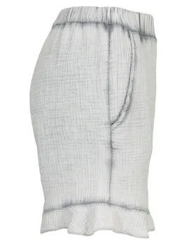 Shorts Musselin in  grau von Selected Touch (Bild 2)