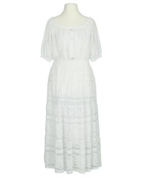 Spitzenkleid Baumwolle in  weiss von H. Trend (Bild 1)