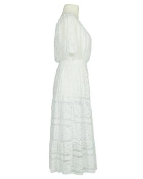 Spitzenkleid Baumwolle in  weiss von H. Trend (Bild 2)