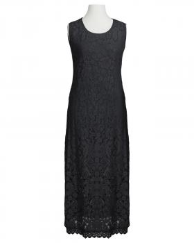 Spitzenkleid mit Seide in  schwarz von Spaziodonna (Bild 1)