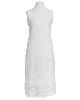 Spitzenkleid mit Seide in  wei� von Diana (Bild 1)