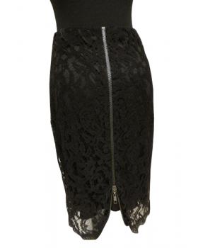 Spitzenrock in  schwarz von Lady Lot Paris (Bild 2)