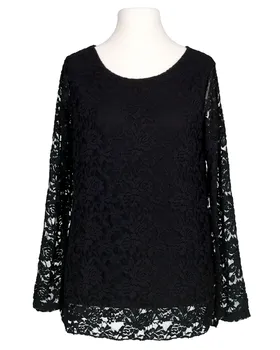 Spitzenshirt in  schwarz von Diana (Bild 1)