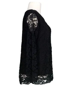 Spitzenshirt in  schwarz von Diana (Bild 2)