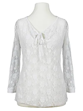 Spitzenshirt Floral in  wei� von RESTART (Bild 1)