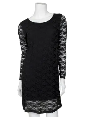 Spitzentunika in  schwarz von fashion made in italy (Bild 1)