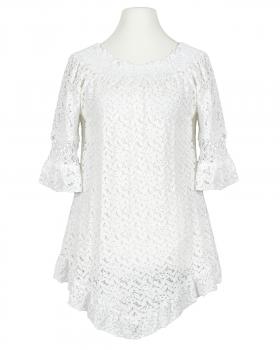 Spitzentunika Baumwolle in  weiss von Diana (Bild 1)