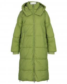 Steppmantel mit Kapuze in  grn von Made in Italy (Bild 1)