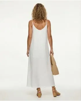 Strandkleid mit Leinen in  wei� von Selected Touch (Bild 4)