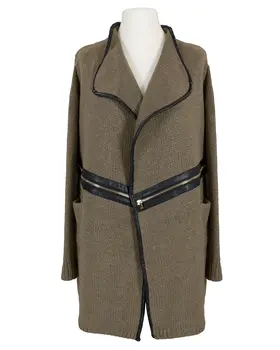 Strickh�lle in  braun von SENES Paris (Bild 1)