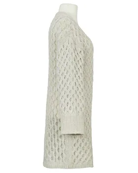 Strickh�lle Ajourstrick in  beige von Made in Italy (Bild 2)