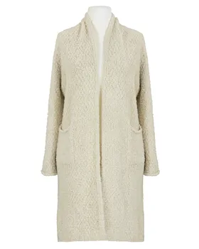 Strickh�lle Boucl� in  beige von Made in Italy (Bild 1)