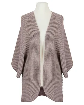 Strickh�lle Cape-Stil in  rosa von Spaziodonna (Bild 1)