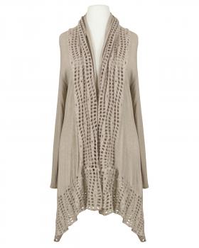 Strickhlle Cut Out in  beige von Spaziodonna (Bild 1)