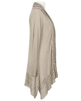 Strickh�lle Cut Out in  beige von Spaziodonna (Bild 2)