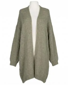 Strickh�lle Grobstrick in  khaki von Moda Italia (Bild 1)