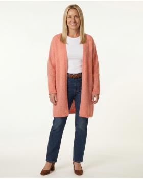Strickh�lle Grobstrick in  peach von Made in Italy (Bild 4)