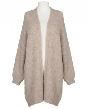 Strickh�lle Grobstrick in  taupe von Moda Italia (Bild 1)