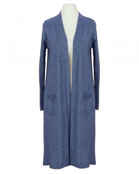 Strickhlle lang in  jeansblau von Spaziodonna (Bild 1)