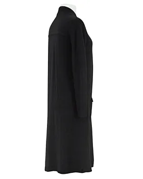 Strickh�lle lang in  schwarz von Spaziodonna (Bild 2)