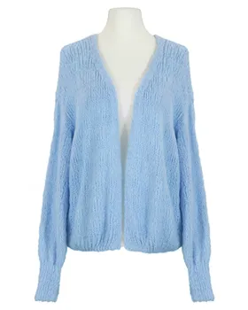 Strickh�lle mit Alpaka in  hellblau von Diana (Bild 1)