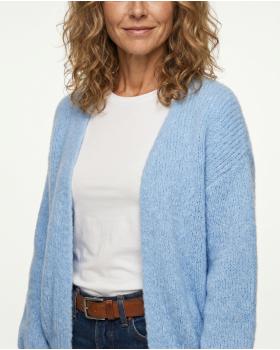 Strickh�lle mit Alpaka in  hellblau von Diana (Bild 4)