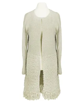 Strickh�lle mit Boucl� in  beige von COCOMIN (Bild 1)