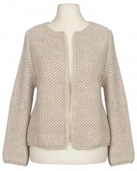 Strickhlle mit Mohair in  beige von Made in Italy (Bild 1)