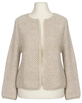 Strickh�lle mit Mohair in  beige von Made in Italy (Bild 1)