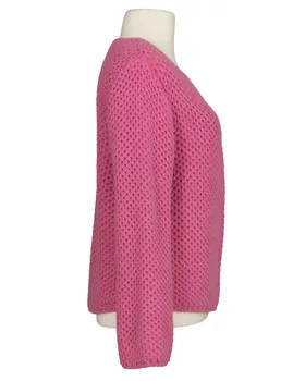 Strickh�lle mit Mohair in  pink von Made in Italy (Bild 2)